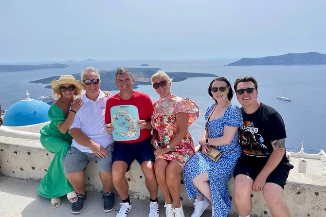Santorini in 5 hours: Oia, Traditional Villages & Black Beach - Finikia: The Quiet Photo Stop With Oia in the Distance