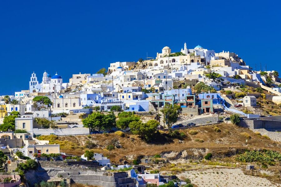 Santorini: Island Highlights Guided Day Trip with Oia Sunset - Getting On, Getting Off, and What the Timing Feels Like