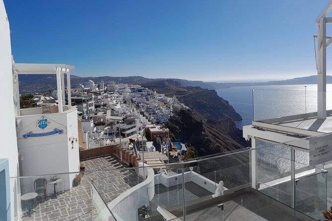 Santorini Local Tour - Imerovigli Caldera Views, Then Perissa Black Sand Beach