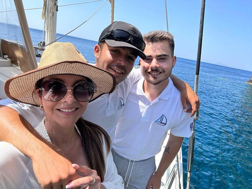 Santorini: Luxury Sunset Cruise with Dinner, BBQ, and Drinks - Thirassia Island Time: Dinner, BBQ, Unlimited Drinks, and Caldera Views