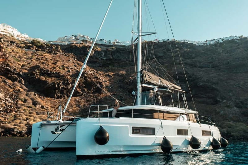 Santorini: Majestic Catamaran Cruise with Meal and Drinks - Key things I’d plan around