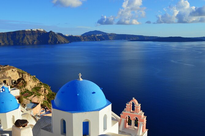 Santorini Must-See Highlights: Private Shore Tour - Megalochori cave houses and the option to climb to Profitis Elias