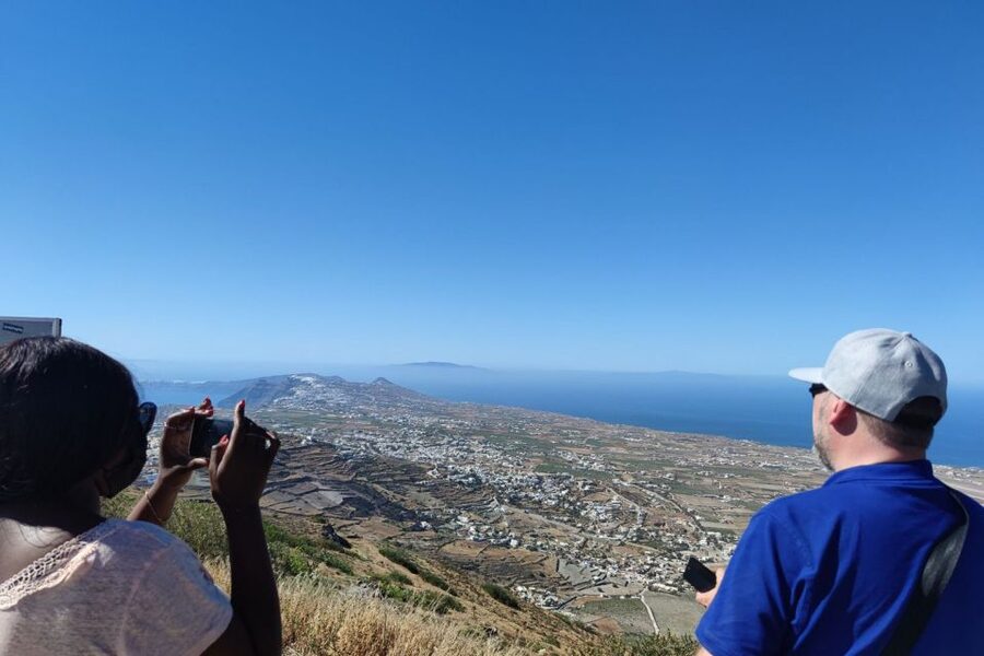 Santorini: Must-See Highlights Private Sightseeing Tour - Pyrgos and Prophet Elias: the viewpoint side quest that feels worth it