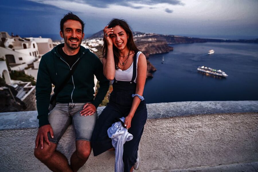 Santorini: Night Hike, Wine Tasting, and Greek Dinner - What to bring for night walking on the caldera edge