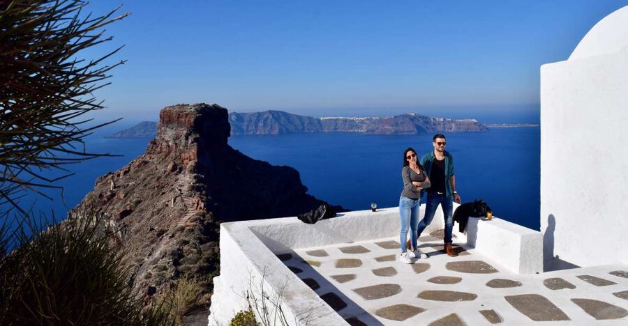 Santorini On a private tour with the experts - Getting Started in Thera, Then Rolling Out in a Black BMW SUV