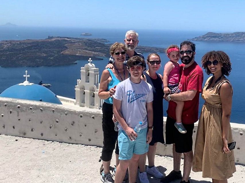 Santorini Panoramic Firostefani & Oia Blue Dome Private Tour - Firostefani: getting the big caldera views before Oia gets crowded