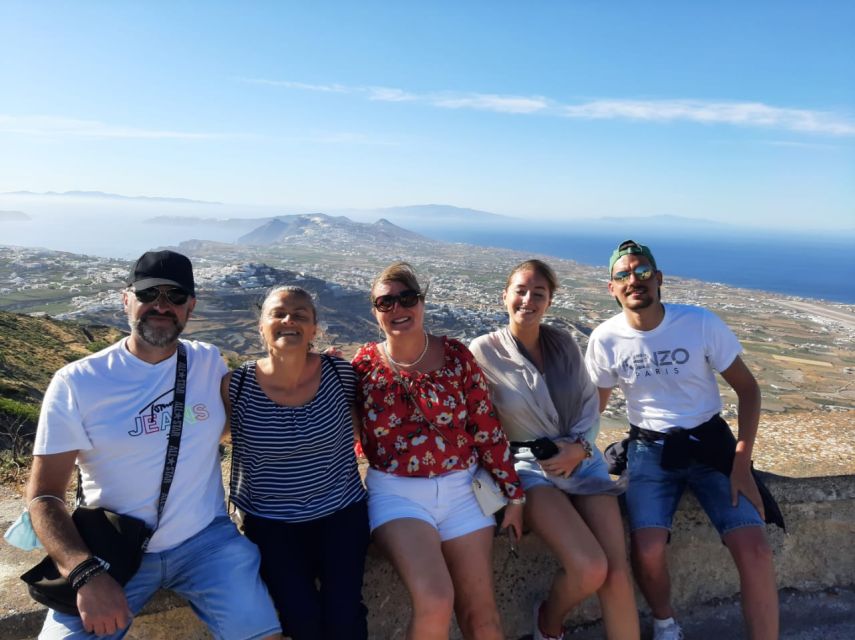Santorini: Private 4-Hour Cultural Villages Sightseeing Tour - Pyrgos Hilltop: Venetian Castle Corners and Panoramic Views