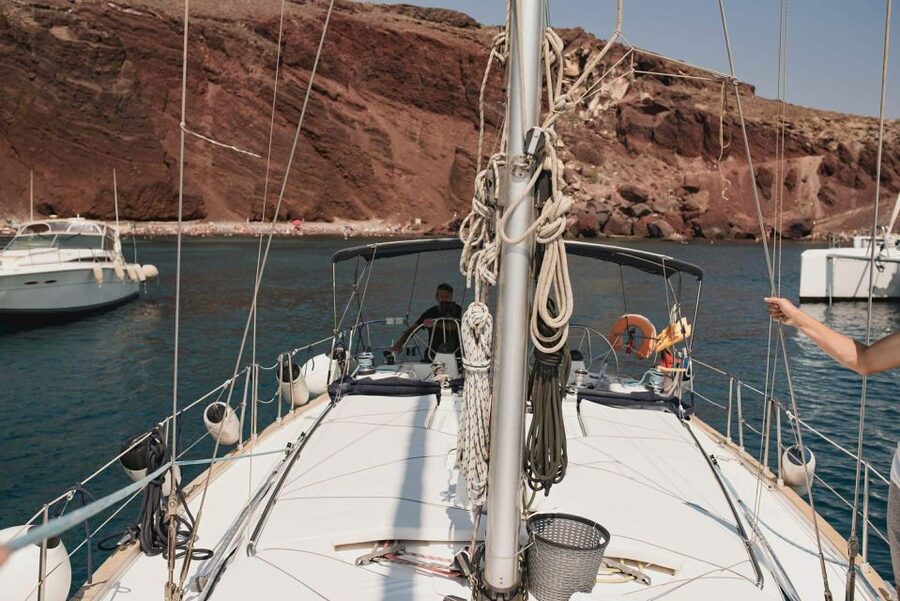Santorini: Private 5-Hour Sunset Sailing Tour with Dinner - Dinner and drinks on board: what’s included and how to plan for it