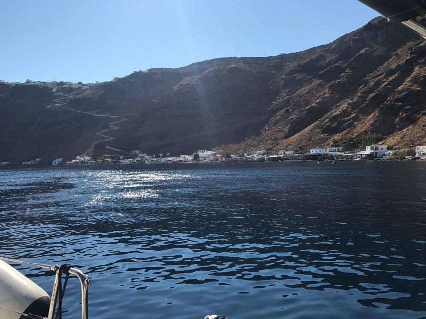 Santorini: Private 5-Hour Sunset Sailing Tour with Dinner - Crew, privacy, and the captain’s control over your route
