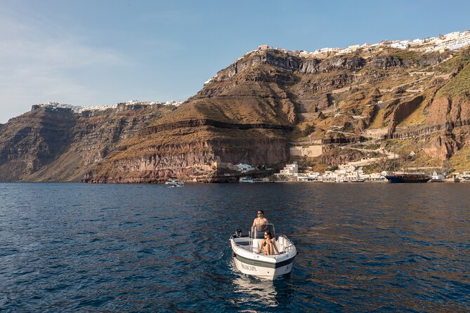 Santorini Private Adventure – Captain Your Own Cruise - Captain your own BluWater 170, no license required