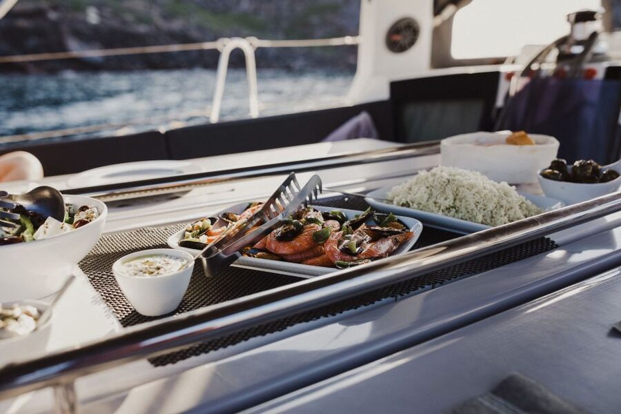 Santorini: Private Caldera Sailing Trip with Open Bar & Meal - Price and Value for a Private Group Up to Four
