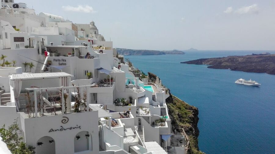 Santorini: Private Day Tour with Guide - Profit Elias Monastery on Mount Profitis Ilias, and why the height is the point