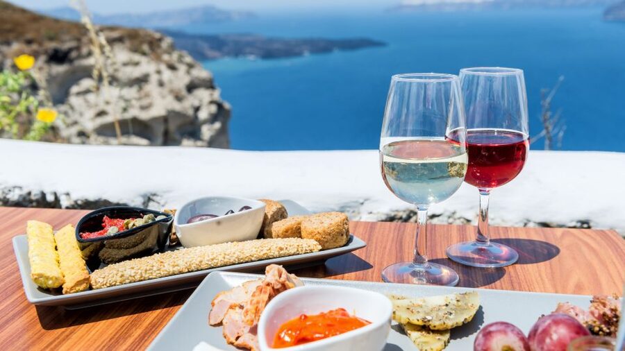 Santorini : Private Fine Wine Tasting - The Assyrtiko Advantage: Why Your Glass Tastes Like Santorini