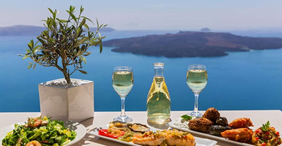 Santorini : Private Fine Wine Tasting - Estate Argyros First: A Big Vineyard Start With Ocean Views