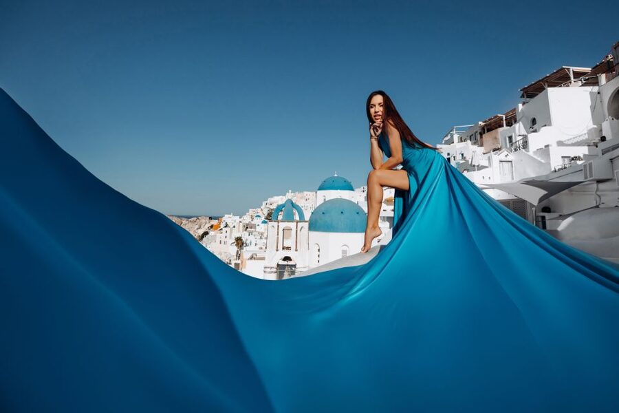 Santorini: Private Flying Dress Photoshoot Experience - FAQ