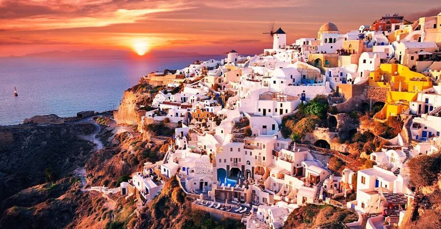 Santorini: Private Guided Tour with Sunset View - The Big Viewpoint Climb: Holy Monastery of Prophet Elias