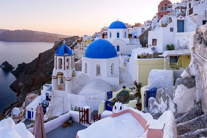 Santorini Private Island Tour & Winery Lunch at Domaine Sigalas - Oia in One Hour: Blue Domes, Cliff Town Vibes, No Guesswork