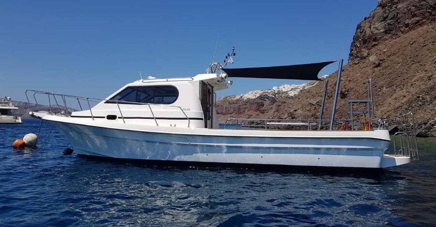 Santorini: Private Motorboat Cruise and Volcano Hike - Onboard Comfort Details That Actually Matter