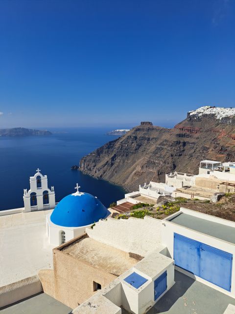 Santorini: Private Sightseeing Half-Day Tour - Imerovigli: the balcony feel over the Aegean
