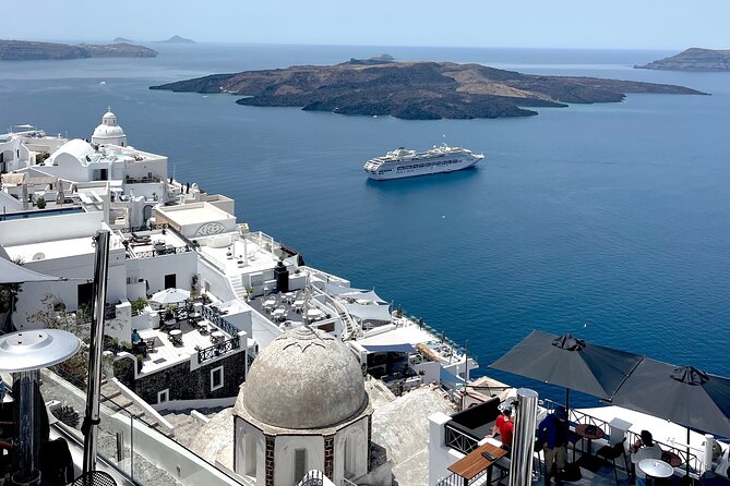 Santorini Private sightseeing land tours - Megalochori: Traditional Village Streets, Whitewashed Corners, and Time to Breathe