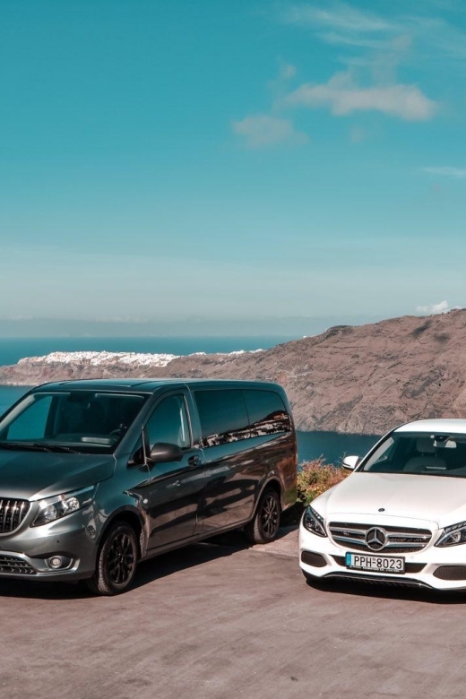 Santorini: Private Tailor-Made Land Tour with a Local Driver - Private limo comfort, hotel pickup, and why it matters in Santorini