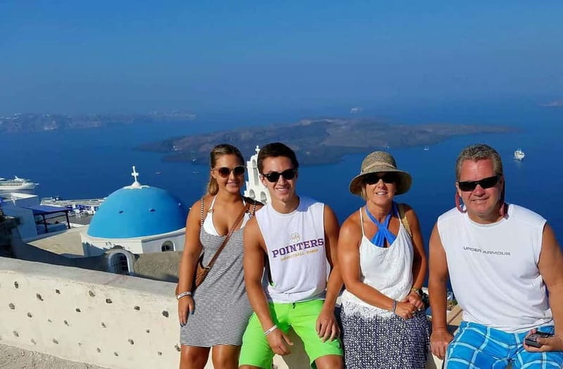 Santorini Private Tour: Must-See Highlights & Hidden-Gems - Santo Winery on the Cliff, a Nice End to a View-Filled Day