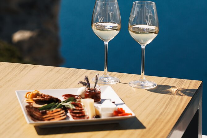 Santorini Private Wine Tasting Tour: Up to 4 Wineries & Lunch - Gaia Winery by the sea: a relaxed fourth stop with Santorini and Nemea reds