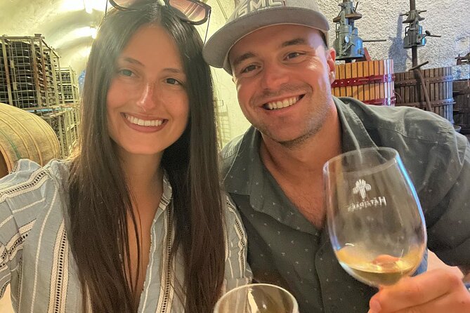 Santorini Private Wine Tasting Tour: Up to 4 Wineries & Lunch - Gavalas Winery: three generations, barrelmaking, and classic Santorini flavors