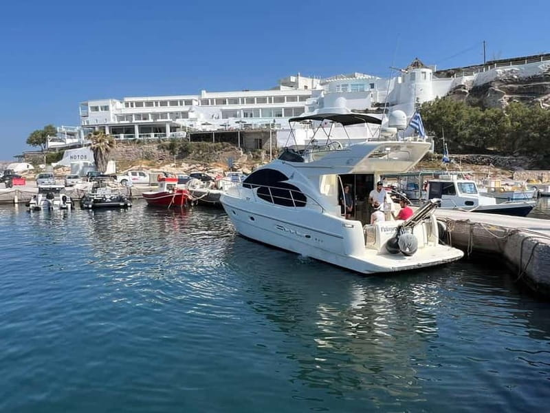 Santorini: Private Yacht Experience of Timeless Elegance - Nea Kameni Hot Springs: The Volcano Stop That Changes the Mood