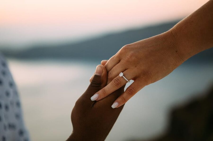 Santorini Proposal: A Luxury Photoshoot for Your Yes! Moment - Santorini proposal photos in 45 minutes: why this format works