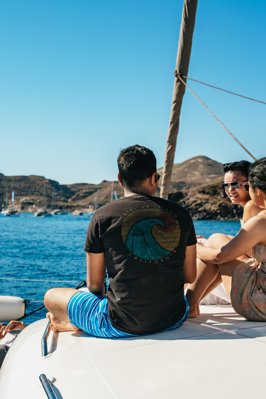 Santorini: Sailing Catamaran Cruise with BBQ and Drinks - Key things to know before you sail