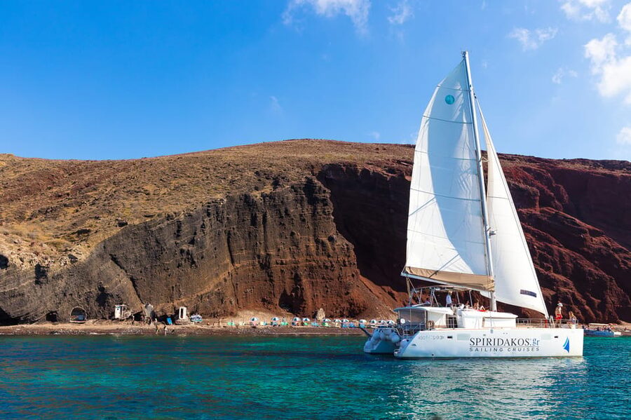 Santorini: Sailing Catamaran Cruise with BBQ and Drinks - Why this Santorini catamaran day feels worth it