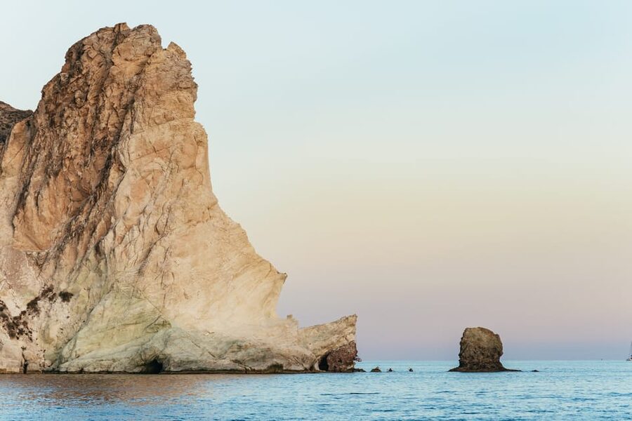 Santorini: Sailing Catamaran Cruise with BBQ and Drinks - Volcano viewpoints: learn what you are looking at