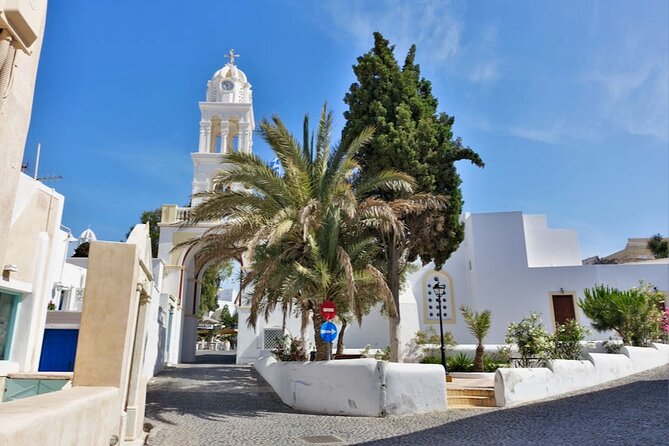 Santorini Shore Excursion in Style- by the Katsipis Family - Megalochori: quieter village time and food recommendations that matter