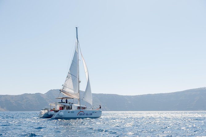 Santorini Small-Group Catamaran Sailing Trip(BBQ,drinks, transfer) - Price and value: is $157.28 a fair deal for this day?