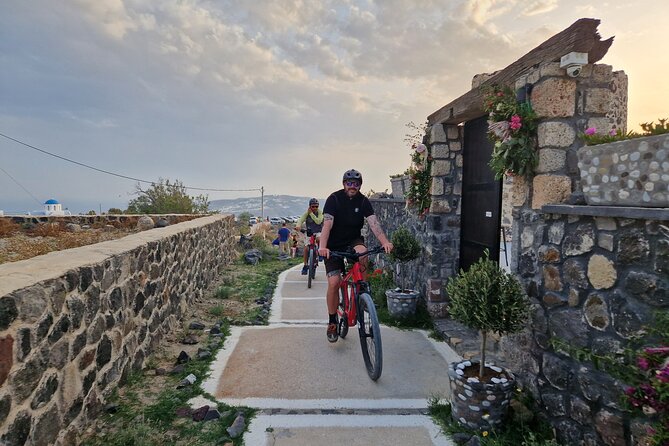 Santorini Small Group Guided E-bike Tour & Local Tomato Museum - Stop 3: Castelli of Emporio, a Medieval Castle Stop