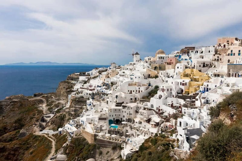 Santorini: Small Group Sightseeing Tour with a Local Guide - Getting on the Van: Pickup Points and How the Meeting Works
