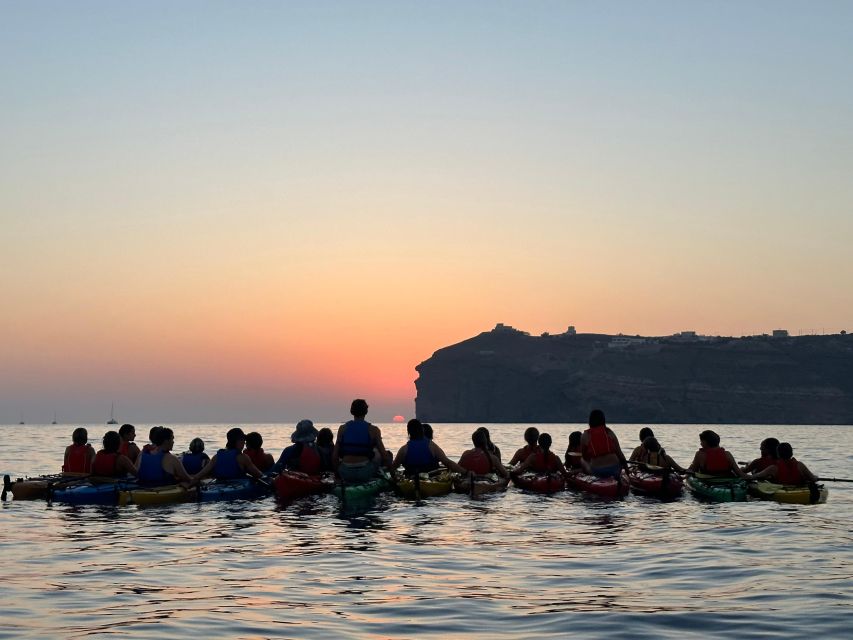 Santorini: South Sea Kayaking Tour with Sea Caves and Picnic - Kampia Beach Pass-By: Short, Useful Pauses While the Coast Unfolds