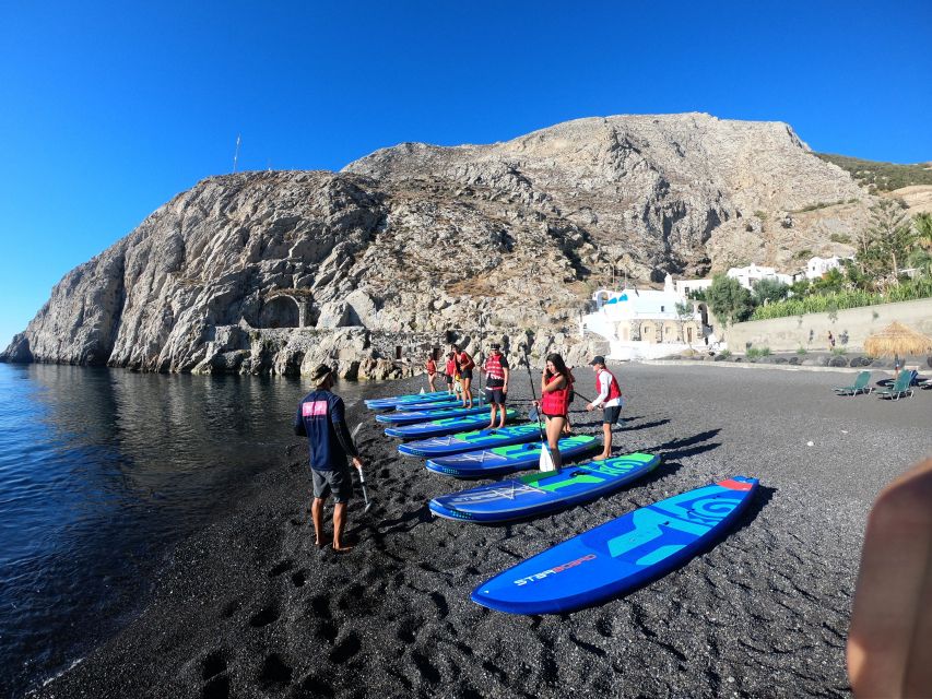 Santorini: Stand-Up Paddle and Snorkel Adventure - Timing on the water: how the flow keeps it fun