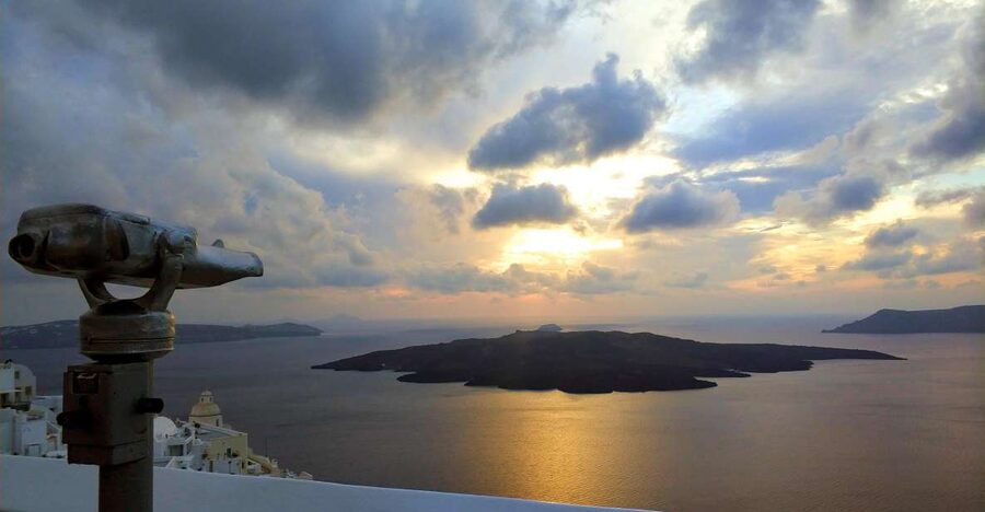 Santorini Sunset Chasing Adventure: Half-Day Private Tour - Akrotiri Lighthouse at golden hour, your first real taste of dusk