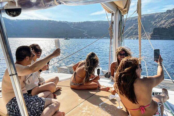 Santorini Sunset Sailing Cruise: Dinner, BBQ, Open Bar, Transfers - Getting There Smoothly With Roundtrip Transfers From Your Hotel