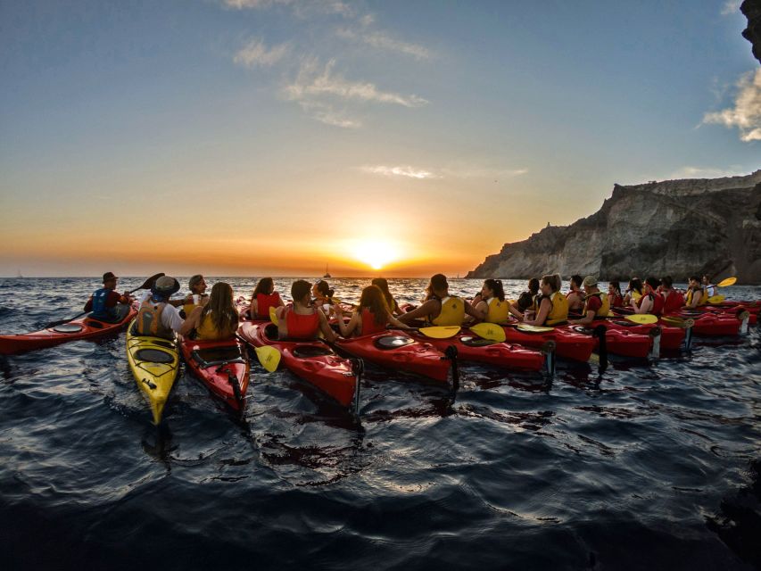 Santorini: Sunset Sea Kayak with Light Dinner - Key points I’d center in your decision