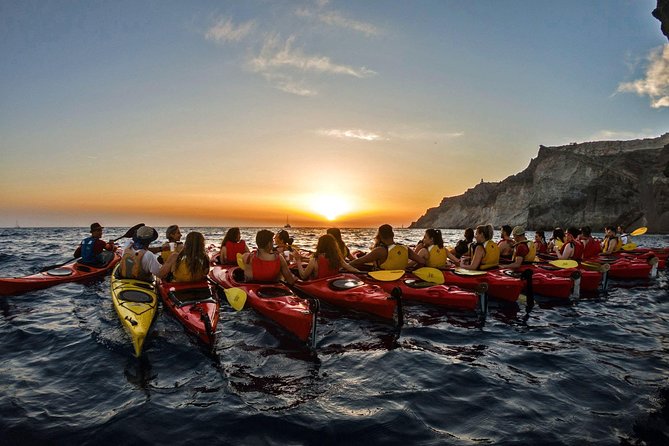 Santorini: Sunset Sea Kayak with Light Dinner with Pick-up Option - What You’re Really Getting: Sunset Kayaking Plus Snorkel and Dinner