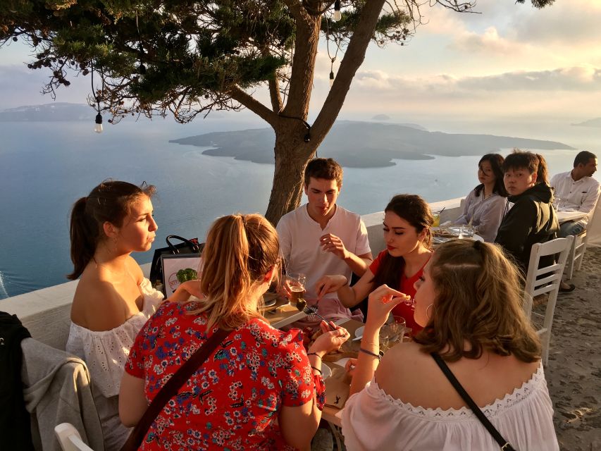 Santorini: Sunset Walking Tour with Local Food and Drinks - How the guides make the food taste “understood”