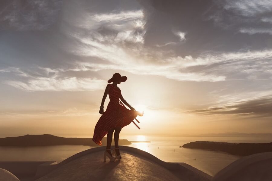 Santorini: Sunset Walking Tour with Local Food and Drinks - Community impact: eating local and supporting local stores