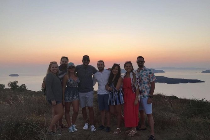 Santorini Sunset Wine Tour with Santo Winery Views - The guide factor: why certain names keep coming up