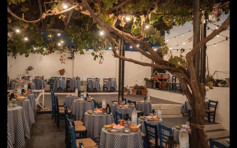 Santorini: The Greek Wedding Show Entry Tickets - Where You Go in Fira: The White Door Theatro on the Main Pedestrian Road