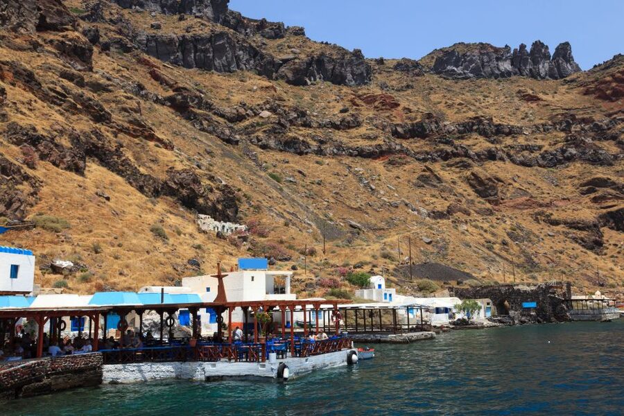 Santorini: Thirassia Islands and Volcano Guided Cruise - Thirassia Island and Manolas Village: The Caldera’s Quieter Side