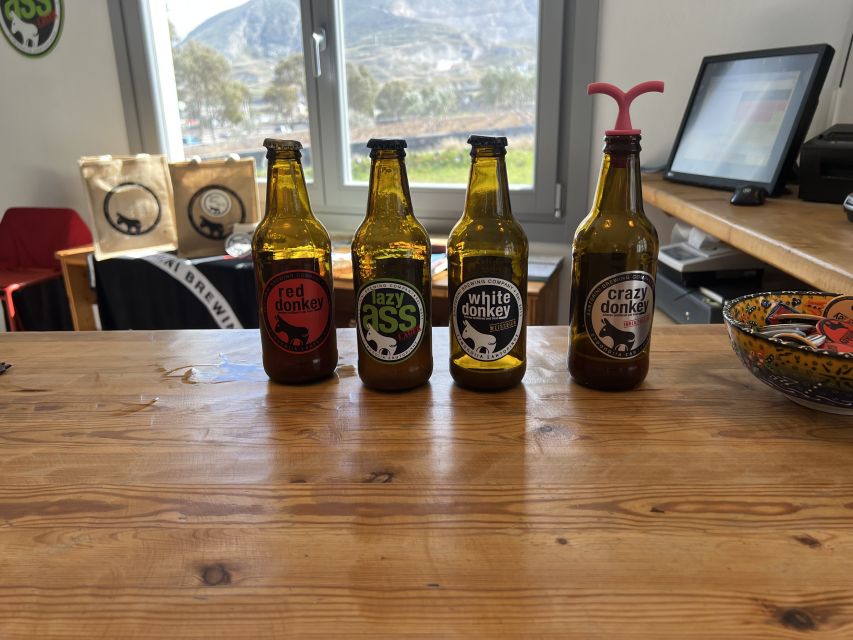 Santorini: Three Wineries and One Brewery Tour with Tastings - The guides and driver support, why people keep praising the same names