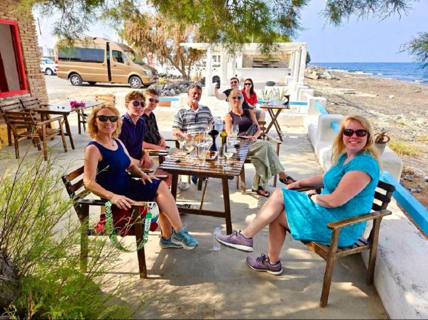Santorini: Tour of Wineries with Wine Tasting & Food - Stop 2: your paired meal, with wine matched to each course